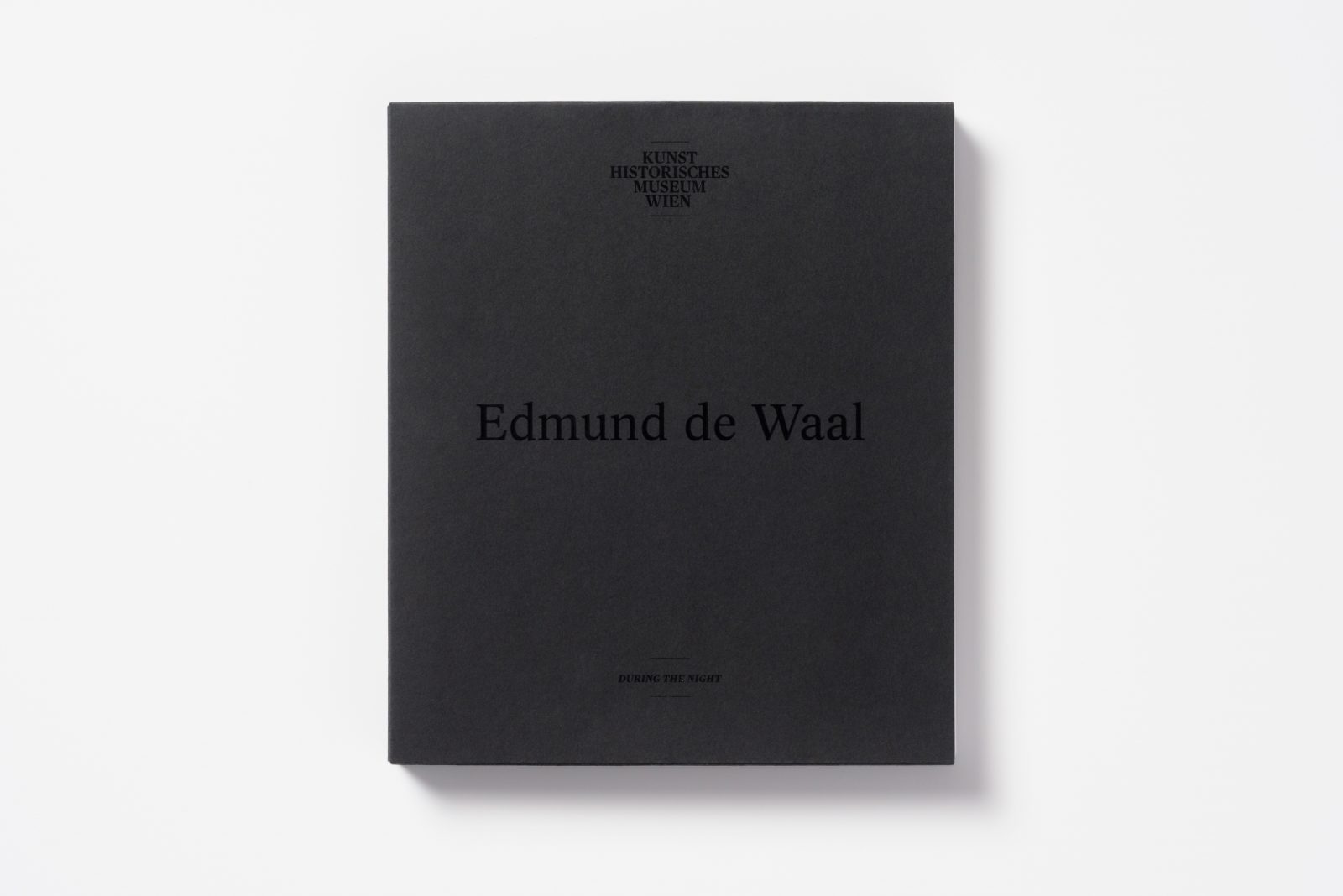 During the Night exhibition catalogue