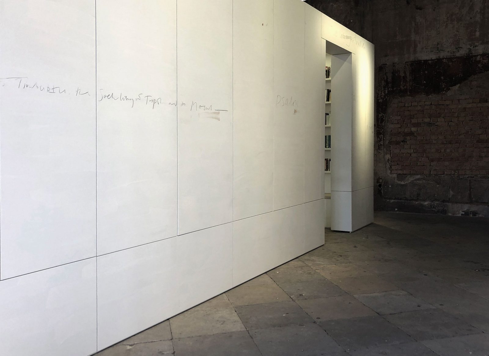 library of exile (installation view)