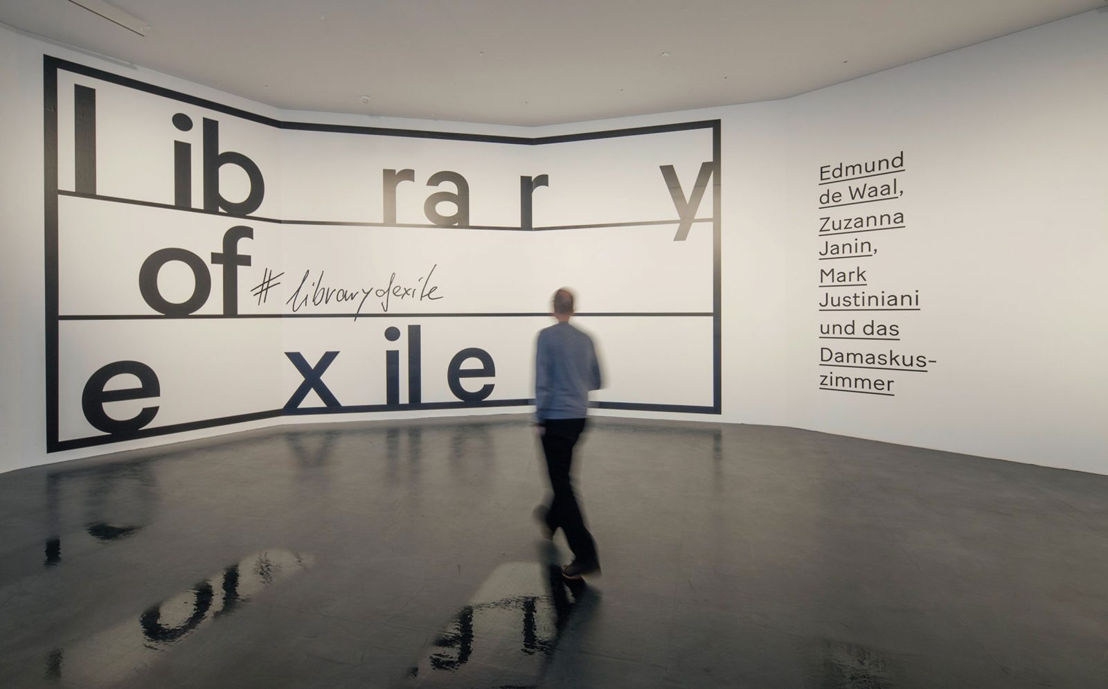 library of exile (installation view)