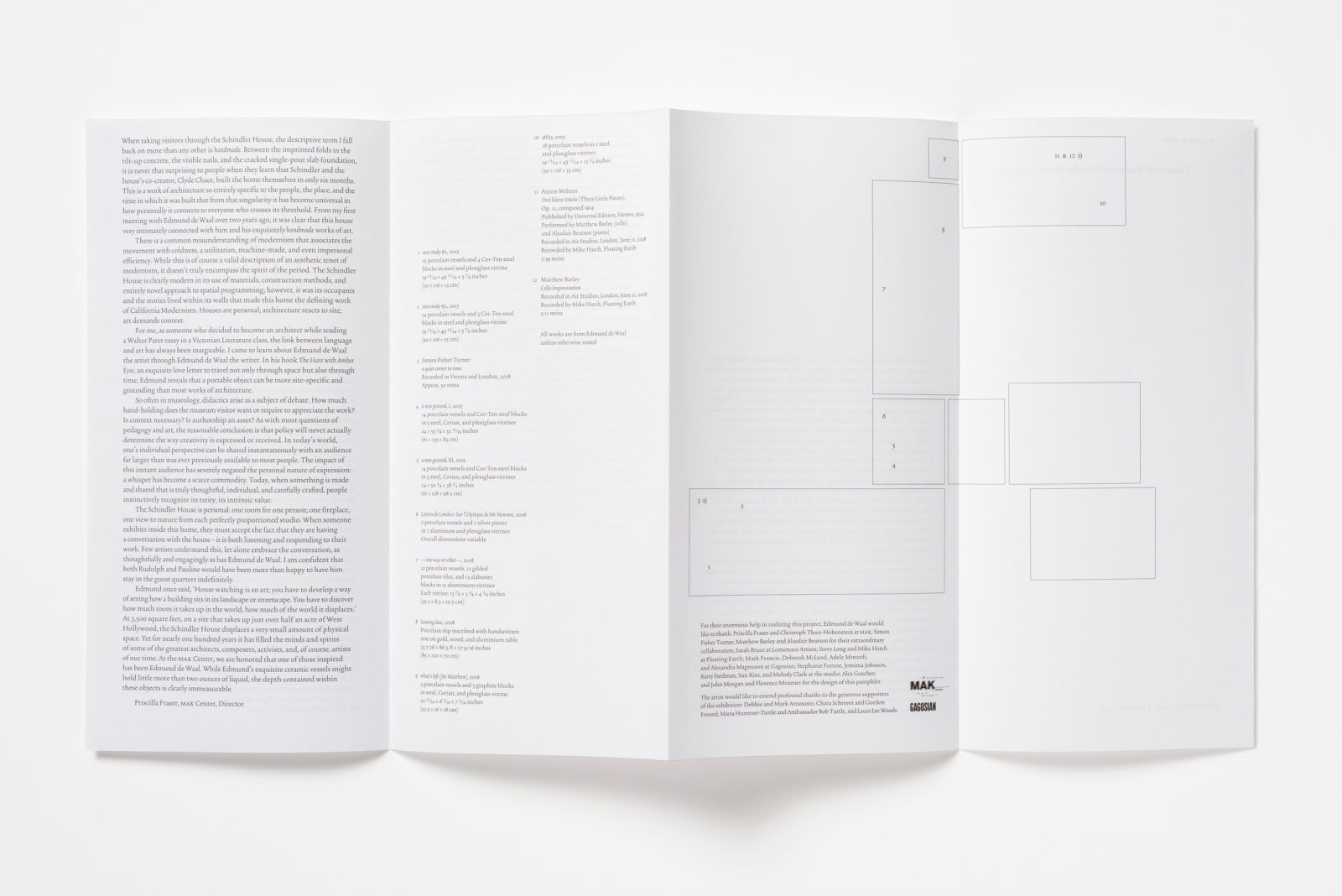 Exhibition pamphlet