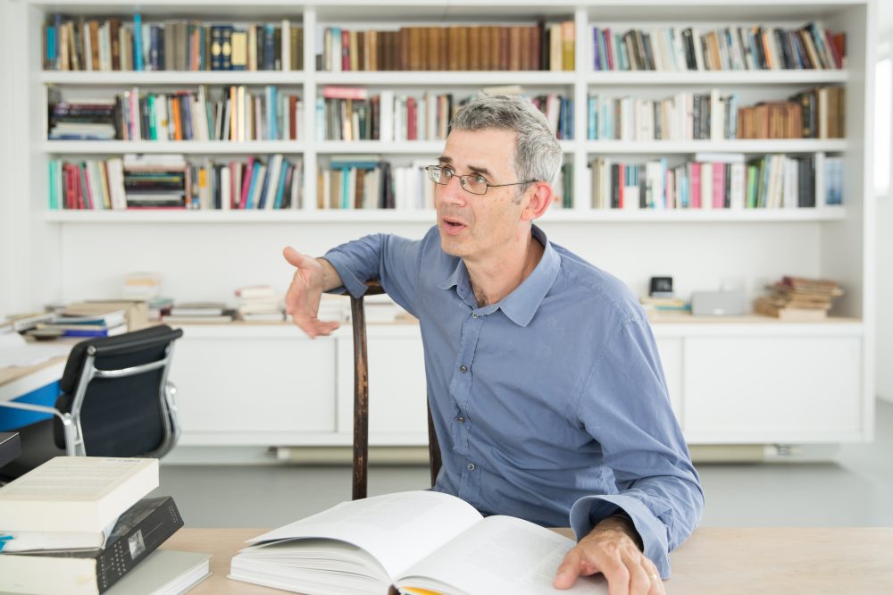 Ed W In His Library 2 Ben Mc Kee