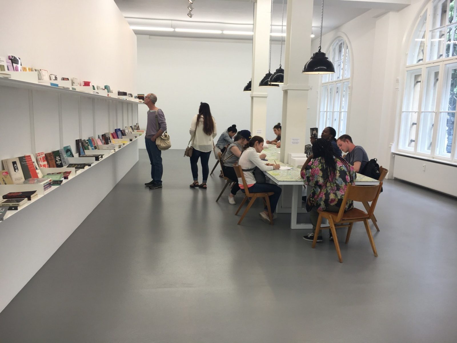 Library Work, installation view
