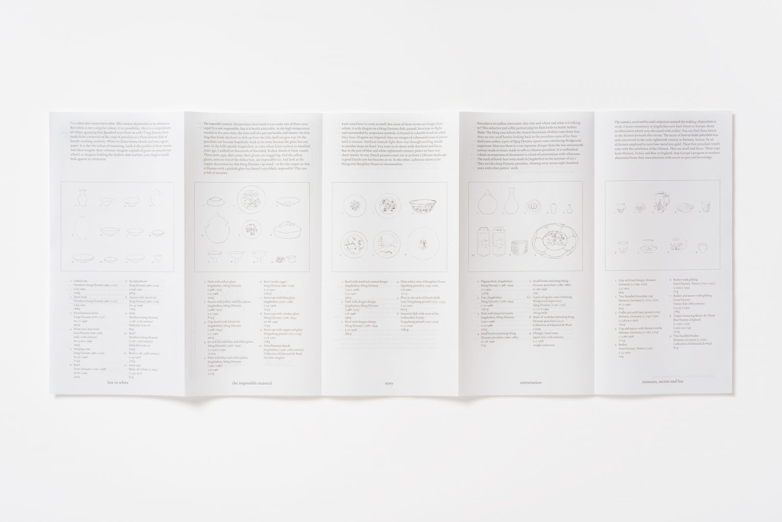 Exhibition pamphlet