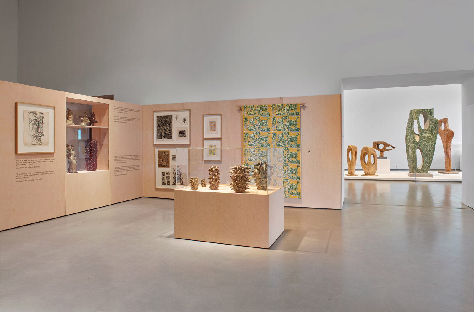 Playing with Fire: Edmund de Waal and Axel Salto, installation view