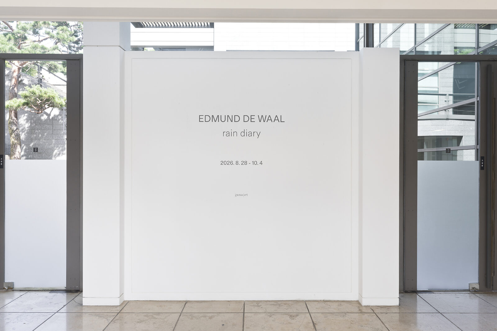 installation view