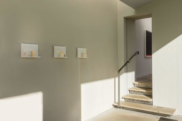 the tutelar of place, I, II and III (installation view)