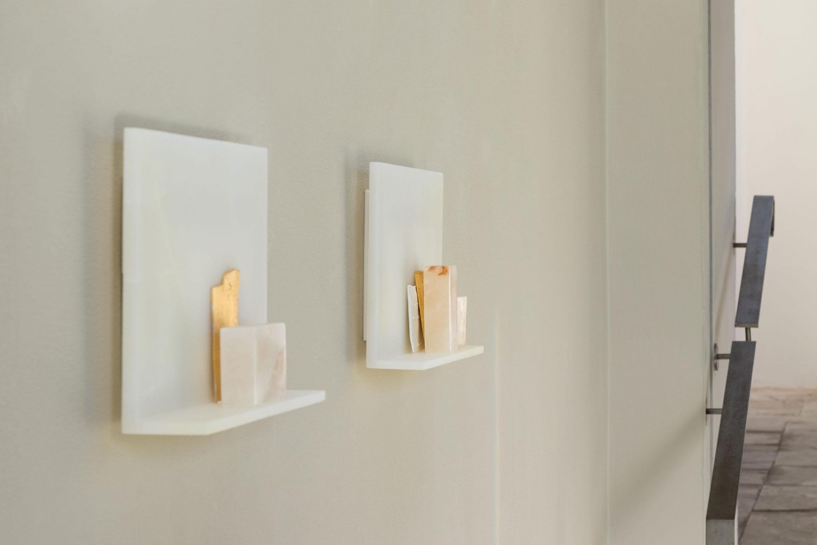 the tutelar of place, II and III (installation view)