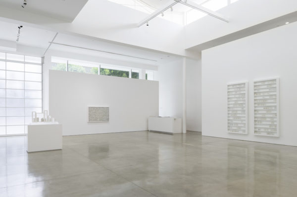 bauspiel; a lecture on the weather, Lichtzwang; installation view