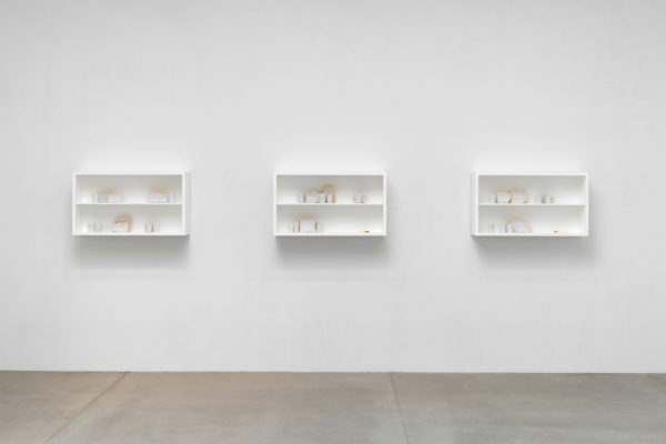 Letters to Amherst, I-III, installation view