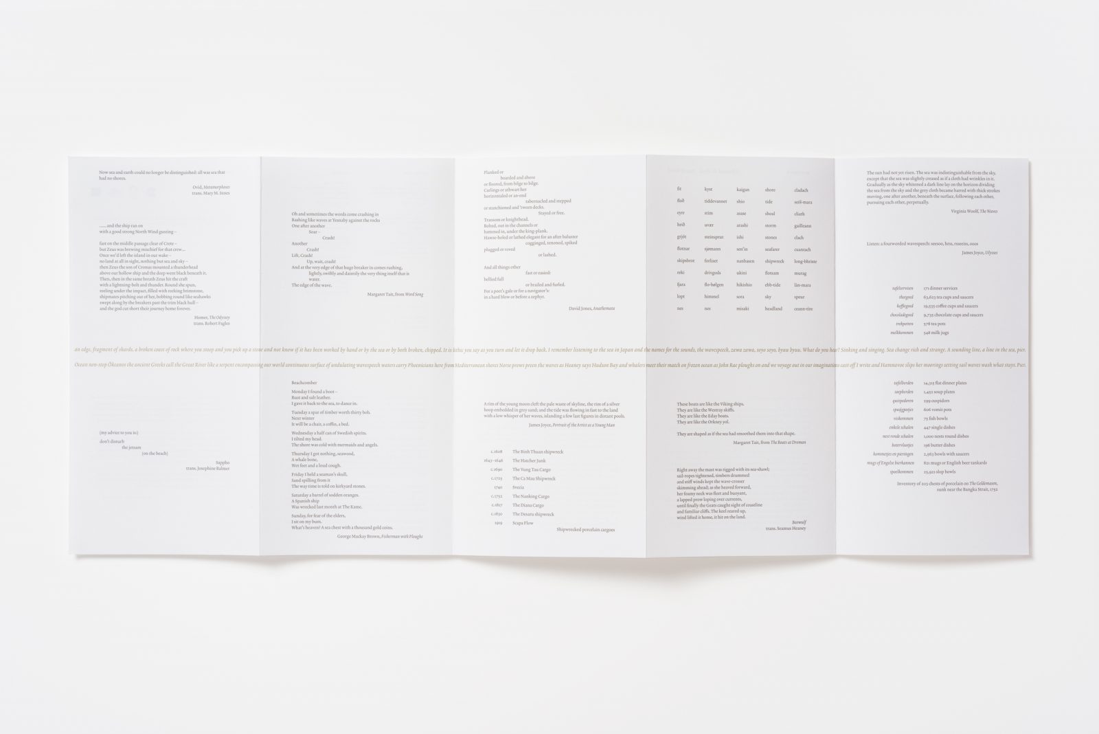 Exhibition pamphlet