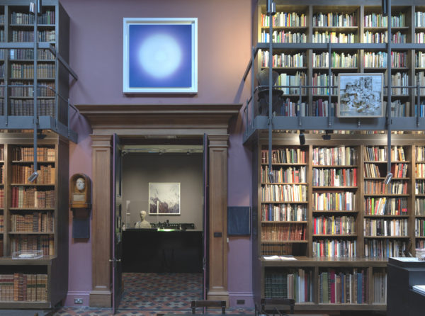 Library, installation view