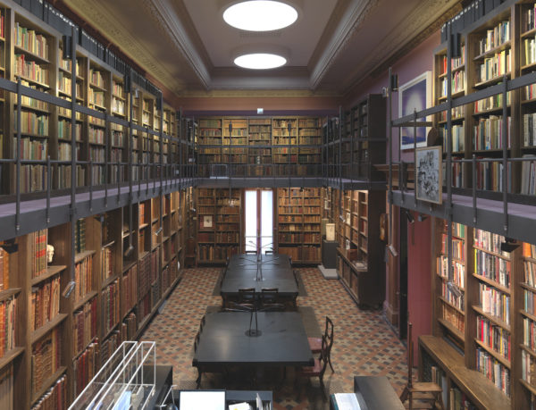 Library, installation view