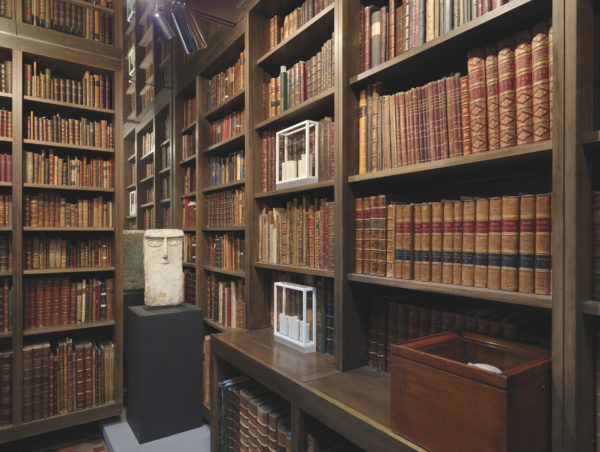 Library, installation view