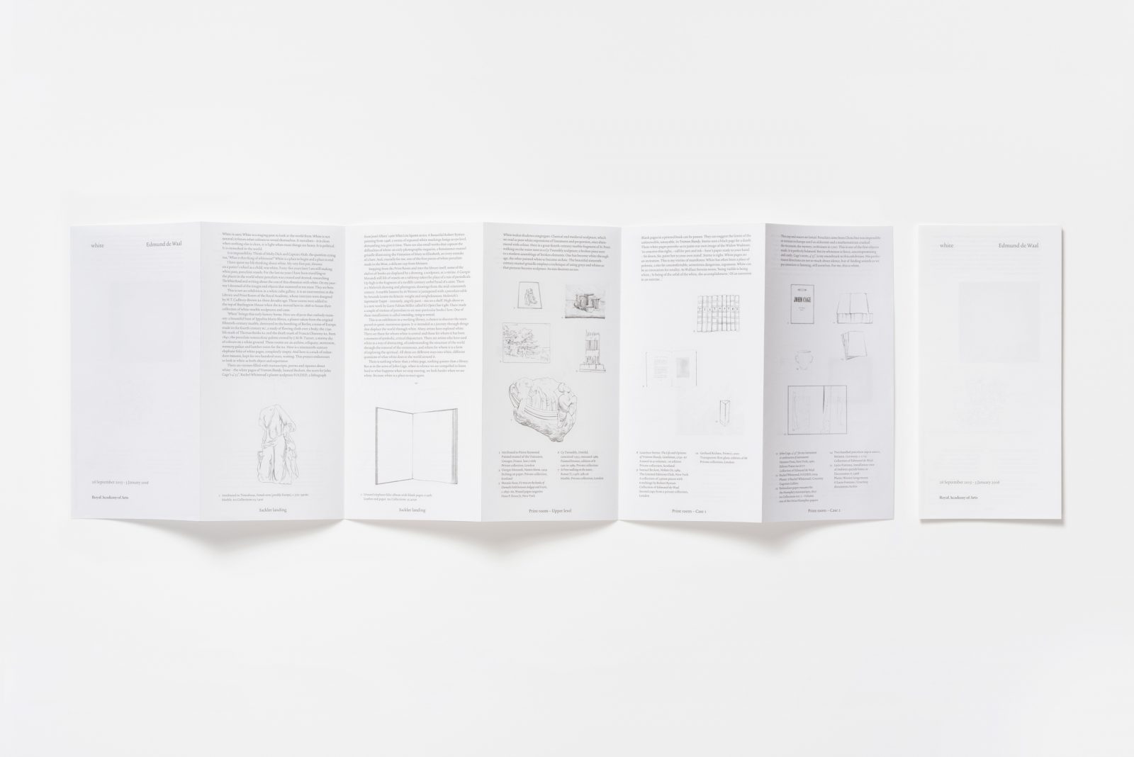 Exhibition pamphlet