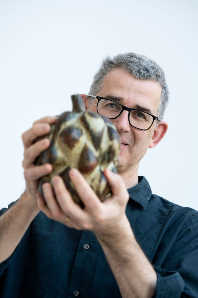 Edmund de Waal with Salto work