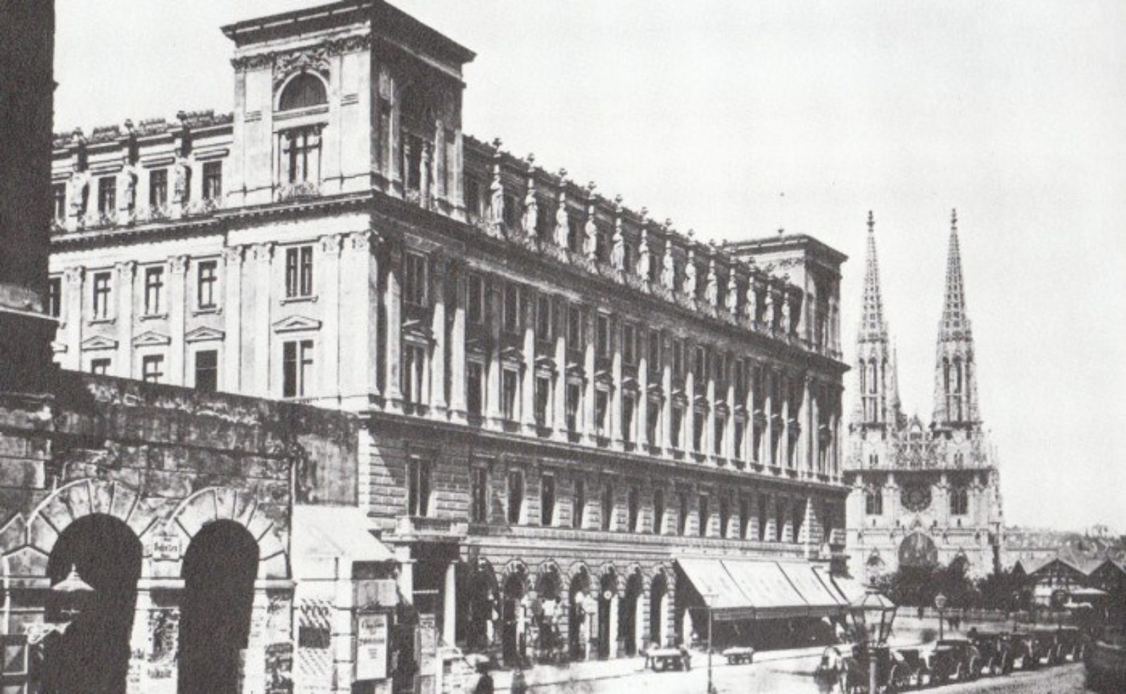 34 Palais Ephrussi Looking Towards The  Schottengasse Book Gallery